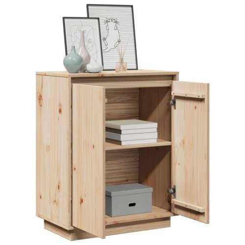 Komoda 60 x 34 x 75 cm od masivne borovine - Prirodna 1 Cijena