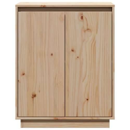 Komoda 60 x 34 x 75 cm od masivne borovine - Prirodna 1 Cijena