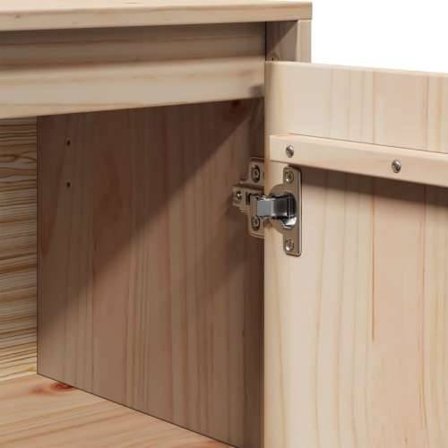 Komoda 60 x 34 x 75 cm od masivne borovine - Prirodna 1 Cijena