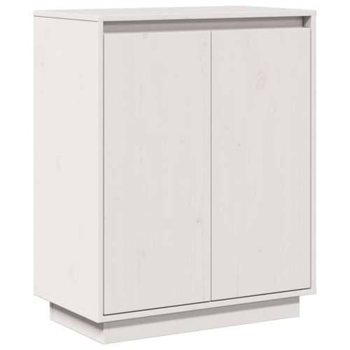 Komoda bijela 60 x 34 x 75 cm od masivne borovine - Bijela 1 Cijena