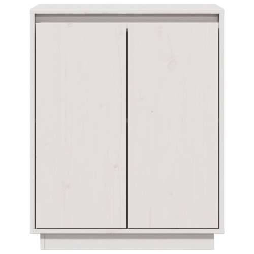 Komoda bijela 60 x 34 x 75 cm od masivne borovine - Bijela 1 Cijena