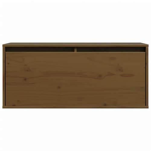 Zidni ormarić boja meda 80 x 30 x 35 cm od masivne borovine boja meda 1 Cijena