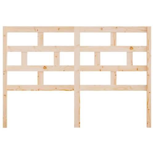 Uzglavlje za krevet 141 x 4 x 100 cm od masivne borovine - Prirodna 141 x 100 cm 1 Cijena