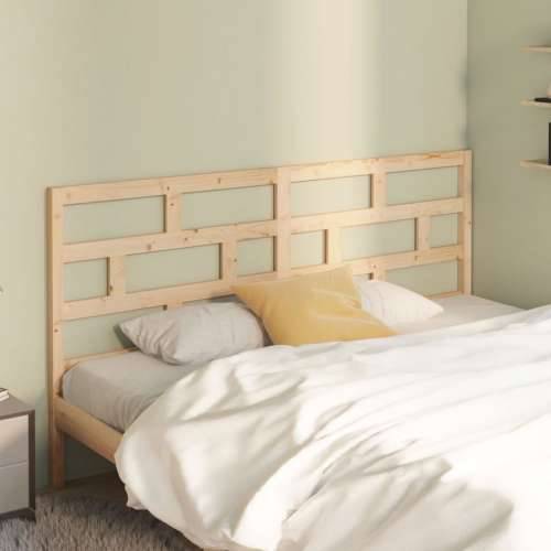 Uzglavlje za krevet 206 x 4 x 100 cm od masivne borovine - Prirodna 206 x 100 cm 1 Cijena