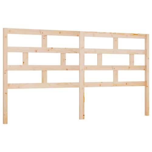 Uzglavlje za krevet 206 x 4 x 100 cm od masivne borovine - Prirodna 206 x 100 cm 1 Cijena