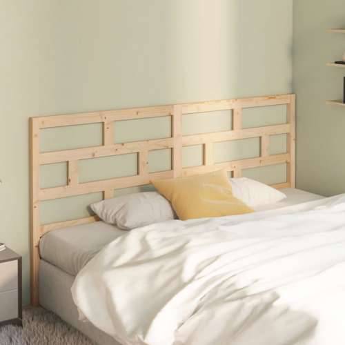 Uzglavlje za krevet 206 x 4 x 100 cm od masivne borovine - Prirodna 206 x 100 cm 1 Cijena