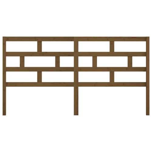 Uzglavlje za krevet boja meda 206 x 4 x 100 cm masivna borovina - boja meda 206 x 100 cm 1 Cijena