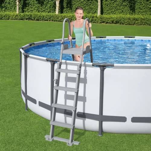 Bestway Flowclear sigurnosne ljestve za bazen s 4 stepenice 132 cm Cijena