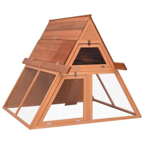 Kavez za zečeve 152 x 127 x 109,5 cm od masivne jelovine Cijena