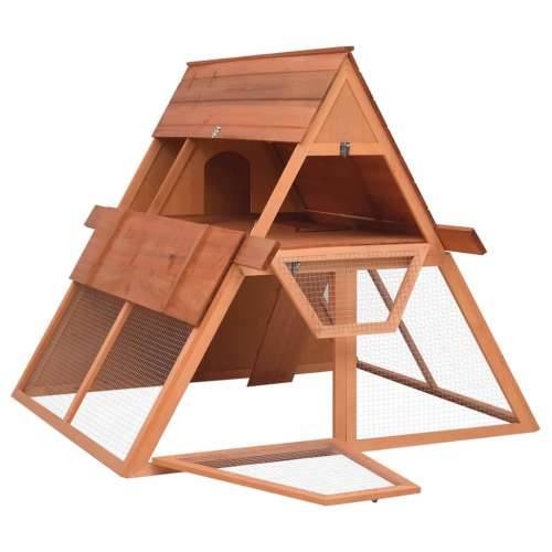 Kavez za zečeve 152 x 127 x 109,5 cm od masivne jelovine Cijena