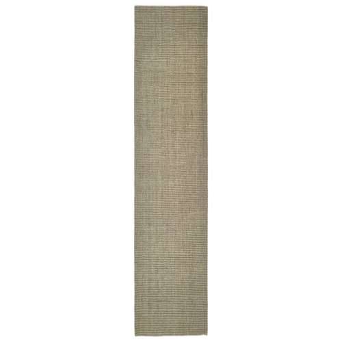 Tepih od prirodnog sisala 66 x 300 cm zeleni Cijena