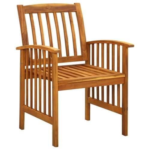 3058091 9 Piece Garden Dining Set with Cushions Solid Acacia Wood (45963+312128+2x312129) - Krem bijela 8 Cijena