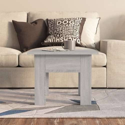 Stolić za kavu sivi hrast sonoma 55 x 55 x 42 cm od iverice - Sivi hrast sonoma 55 x 55 x 42 cm 1 Cijena