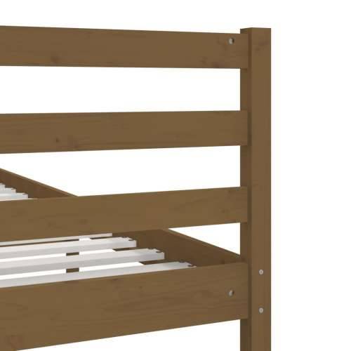 Okvir za krevet boja meda drveni 120 x 190 cm 4FT mali bračni Cijena