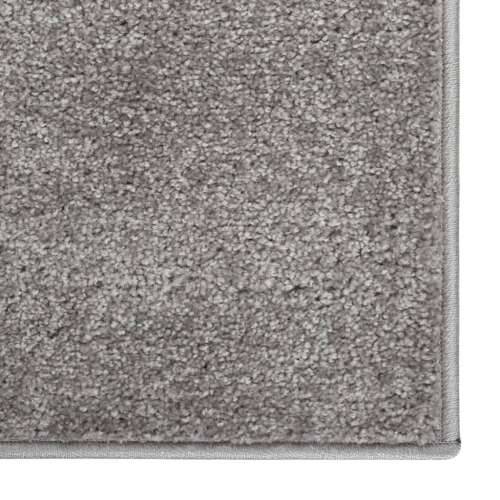 Tepih s kratkim vlaknima 120 x 170 cm sivi Cijena
