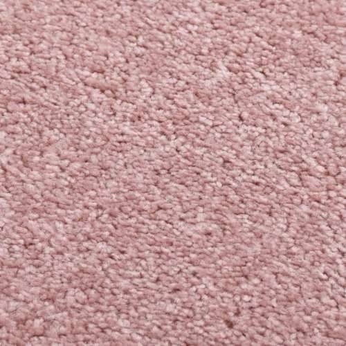 Tepih s kratkim vlaknima 80 x 150 cm ružičasti Cijena