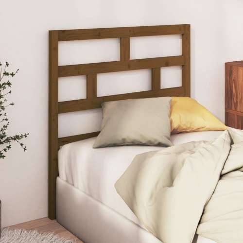 Uzglavlje za krevet boja meda 106 x 4 x 100 cm masivna borovina - boja meda 106 x 100 cm 1 Cijena