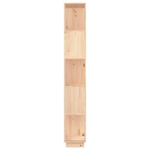 Ormarić za knjige / Paravan - Sobna pregrada 80x25x163,5 cm od borovine - Prirodna 1 Cijena
