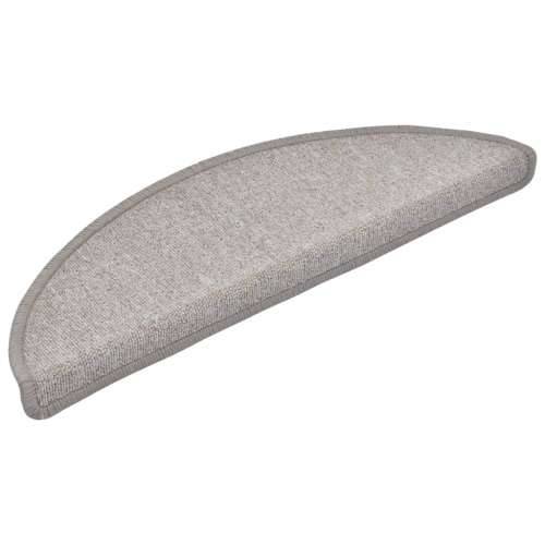 Otirači za stepenice 10 kom 56x17x3 cm sivo-smeđi - Sivo-smeđa 56 x 17 x 3 cm 10 Cijena