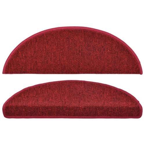 Otirači za stepenice 10 kom 65x24x4 cm bordo - Bordo crvena 65 x 24 x 4 cm 10 Cijena