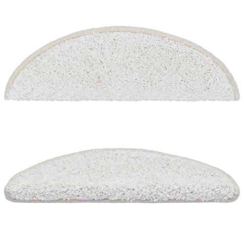 Otirači za stepenice 10 kom 56 x 17 x 3 cm bijeli - Bijela 56 x 17 x 3 cm 10 Cijena
