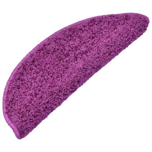 Otirači za stepenice 10 kom 65 x 21 x 4 cm ljubičasti - Ljubičasta 65 x 21 x 4 cm 10 Cijena