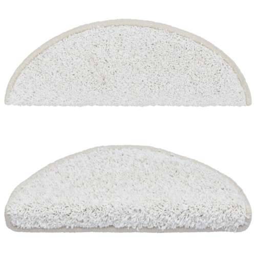 Otirači za stepenice 10 kom 65 x 21 x 4 cm bijeli - Bijela 65 x 21 x 4 cm 10 Cijena