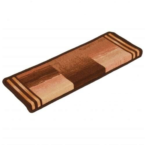 Otirači za stepenice samoljepljivi 5 kom 65x21x4 cm smeđi - Smeđa 5 Pravokutno Cijena