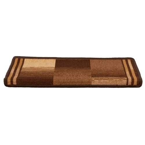 Otirači za stepenice samoljepljivi 5 kom 65x21x4 cm smeđi - Smeđa 5 Pravokutno Cijena