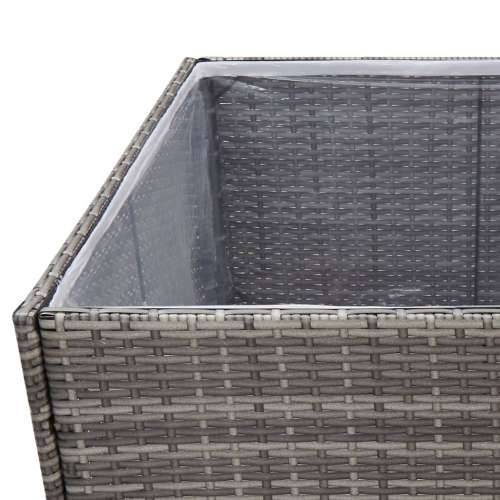 Vrtna sadilica siva 80 x 80 x 80 cm od poliratana Siva 80 x 80 x 80 cm 1 Cijena