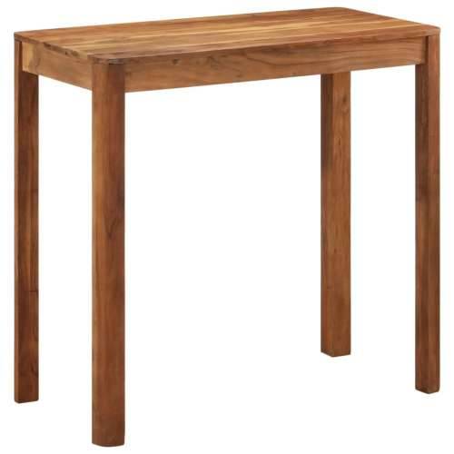 Barski stol od drva bagrema s premazom boje meda 110x55x106 cm - 110 x 55 x 106 cm 1 Masivno bagremovo drvo Cijena