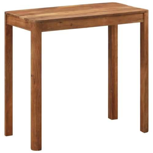 Barski stol od drva bagrema s premazom boje meda 110x55x106 cm - 110 x 55 x 106 cm 1 Masivno bagremovo drvo Cijena