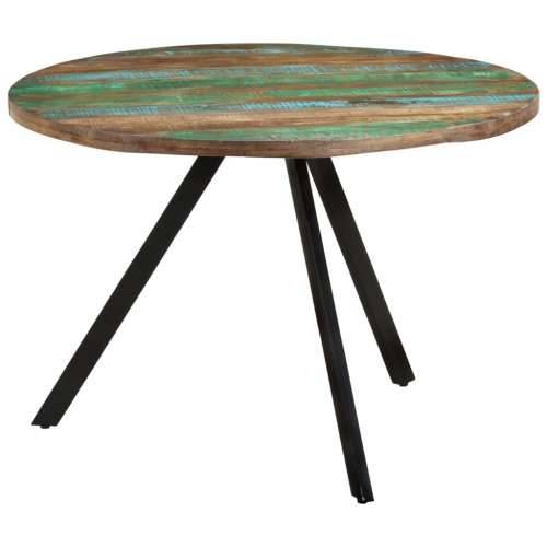 Blagovaonski stol 110 x 75 cm od masivnog obnovljenog drva - Ø 110 x 75 cm 1 masivno obnovljeno drvo Cijena