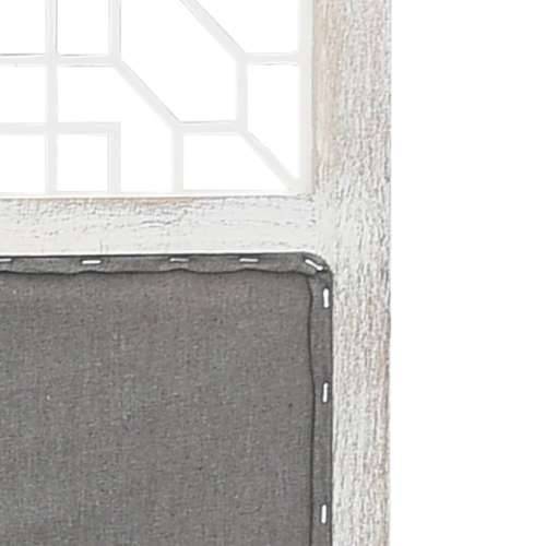 Paravan - Sobna pregrada sa 6 panela siva 210 x 165 cm od tkanine - 210 x 165 cm 1 6 Cijena