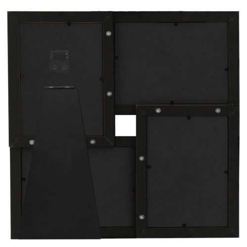 Okvir za 4 fotografije (10 x 15 cm) crni MDF Cijena