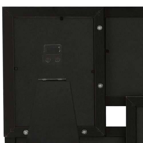Okvir za 4 fotografije (13 x 18 cm) crni MDF - Crna 4 x (13 x 18 cm) 1 Cijena