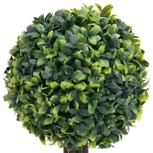 Umjetni šimširi s posudama 2 kom u obliku kugle zeleni 56 cm - 14.5 x 56 cm 2 Cijena
