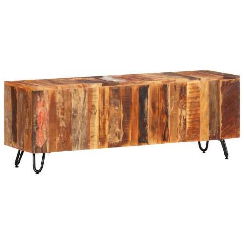 TV ormarić 110 x 30 x 40 cm od masivnog obnovljenog drva Cijena