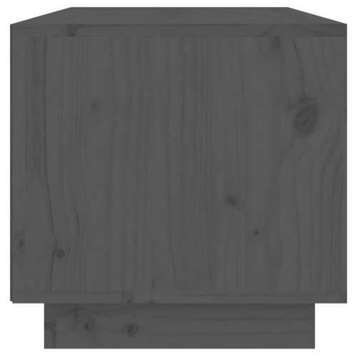 TV ormarić sivi 60 x 35 x 35 cm od masivne borovine - Siva 1 Cijena