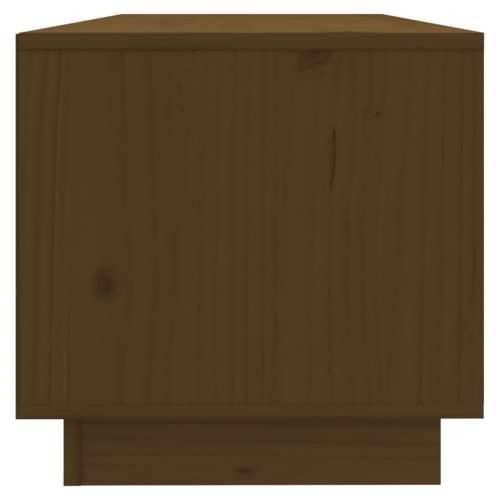 TV ormarić boja meda 90 x 35 x 35 cm od masivne borovine - boja meda 1 Cijena