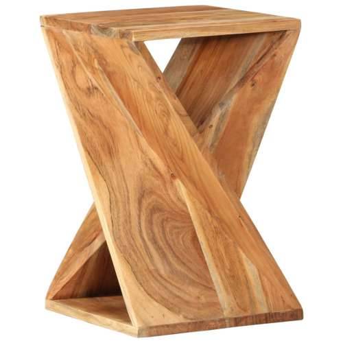 Bočni stolić 35 x 35 x 55 cm od masivnog bagremovog drva Cijena