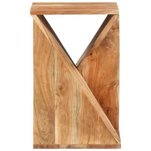 Bočni stolić 35 x 35 x 55 cm od masivnog bagremovog drva Cijena