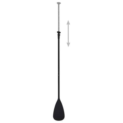 Set daske za veslanje stojeći na napuhavanje crni 300x76x10 cm Cijena