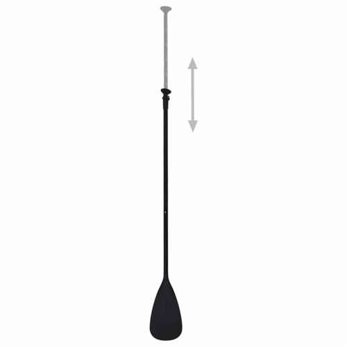 Set daske na napuhavanje za veslanje stojeći crni 360x81x10 cm - Crna 360 x 81 x 10 cm Cijena