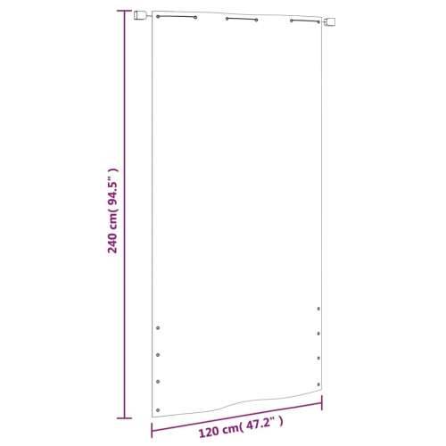 Balkonski zastor svjetlozeleni 120 x 240 cm od tkanine Oxford - Svijetlo zelena 120 x 240 cm 1 Cijena