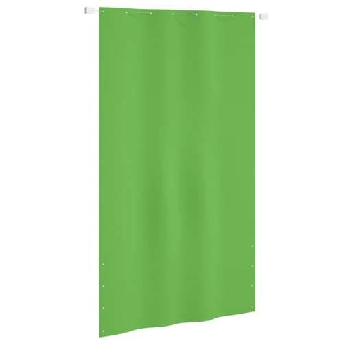 Balkonski zastor svjetlozeleni 140 x 240 cm od tkanine Oxford Cijena