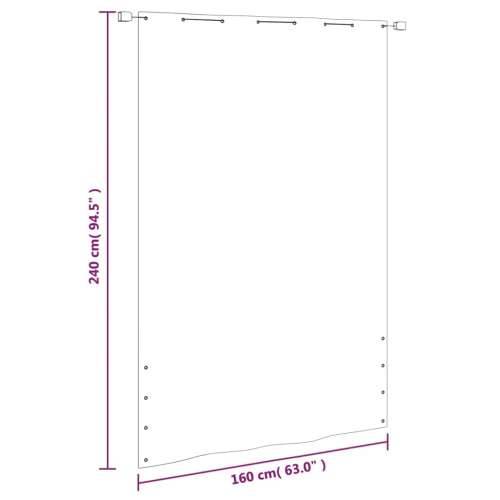Balkonski zastor svjetlozeleni 160 x 240 cm od tkanine Oxford - Svijetlo zelena 160 x 240 cm 1 Cijena