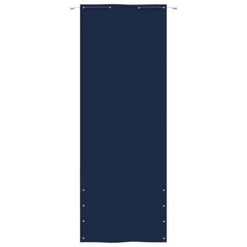 Balkonski zastor plavi 80 x 240 cm od tkanine Oxford Cijena