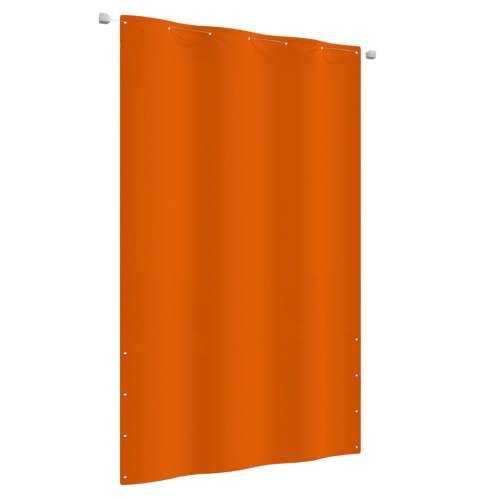 Balkonski zastor narančasti 140 x 240 cm od tkanine Oxford Cijena
