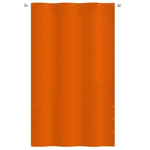 Balkonski zastor narančasti 140 x 240 cm od tkanine Oxford Cijena